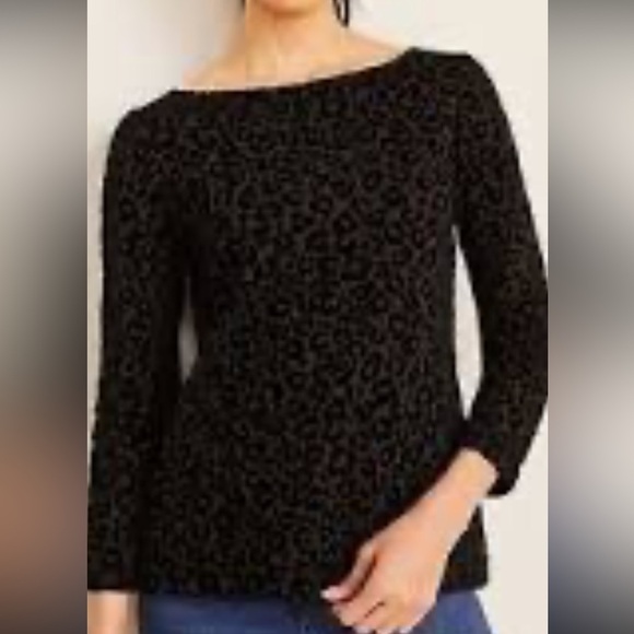 Ann Taylor Women’s Dark Brown Cheetah Print Long Sleeve Blouse Size Medium - Picture 8 of 10